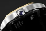 Cartier Santos de Cartier Watch Silver Gold White - Image 4