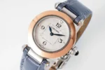 Cartier Pasha de Cartier Watch Rose Gold Blue Leather - Image 4