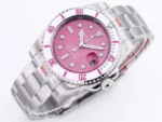 Rolex Submariner PARAKEET – Custom Pink Gradient Dial, Stainless Steel Watch - Image 4