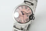 Cartier Ballon Bleu 33mm Pink Dial Steel - Image 4
