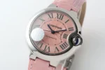 Cartier Ballon Bleu 33 Pink Leather - Image 4