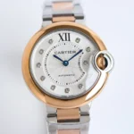 Cartier Ballon Bleu Automatic Watch Rose Gold Steel - Image 4