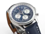 Breitling Navitimer 1 B01 Chronograph Blue Leather - Image 4