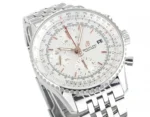 Breitling Navitimer Chronograph Silver Stainless Steel - Image 4
