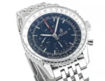 Breitling Navitimer Chronograph Blue Dial Steel - Image 4