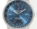 Breitling Navitimer Automatic Blue Leather - Image 4
