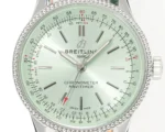 Breitling Navitimer Automatic Green Leather - Image 4