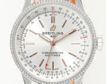 Breitling Navitimer Automatic Orange Leather - Image 4