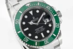 Rolex Submariner 41MM Green Bezel Black Dial Stainless Steel Watch - Image 4