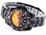 Rolex Submariner PARAKEET – Custom Gradient Green Dial, Black Carbon Fiber Bezel, 904L Steel Watch - Image 4