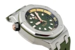 Audemars Piguet Offshore Diver Watch 15720 Green Rubber - Image 4