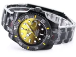 Rolex Submariner PARAKEET – Custom Gradient Green Dial, Black Carbon Fiber Bezel, 904L Stainless Steel Watch - Image 4