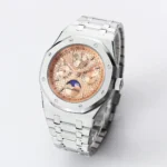 Audemars Piguet Royal Oak Perpetual Calendar Steel Blue Dial - Image 4