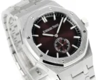 Audemars Piguet Royal Oak 26591IP Burgundy Steel Watch - Image 4