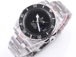Rolex Submariner PARAKEET – Custom Black Gradient Green Dial, Carbon Fiber Bezel, Stainless Steel Watch - Image 4