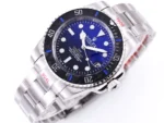 Rolex Submariner PARAKEET – Custom Blue Gradient Dial, Carbon Fiber Bezel, Stainless Steel Watch - Image 4