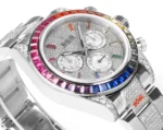 Rolex Daytona HB1 – Platinum Bezel, Stainless Steel Case, Automatic Mechanical Watch - Image 4