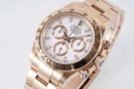 Rolex Daytona 4130 Rose Gold Chronograph Watch - Image 4
