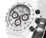 Rolex Daytona x Picasso Limited Edition White Ceramic Daytona Watch – Charles the Great Design - Image 4