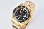 Rolex Submariner 116618 Series – Black Dial, Gold Stainless Steel, Diver Style Watch - Image 4