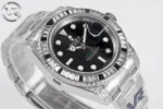 Rolex GMT-Master II 116759 Replica Watch – Silver with Swarovski Crystals, Luxury Style - Image 4