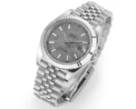 Rolex Datejust 41mm Meteorite Dial Stainless Steel Watch – Silver - Image 4