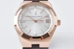 Vacheron Constantin Overseas 4500V Series – Rose Gold Case, Brown Rubber Strap, Luxury Automatic Watch - Image 4