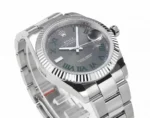 Rolex Datejust 41mm – Silver Stainless Steel with Grey Dial – Super Clone - Image 4