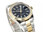 Rolex Datejust Two-Tone Black Dial Automatic Watch with 3235 Movement - Image 4