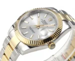 Rolex Datejust Two-Tone Silver Dial Automatic Watch with 3235 Movement - Image 4