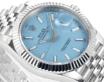 Rolex Datejust with Blue Dial and Oyster Perpetual Movement - Image 4
