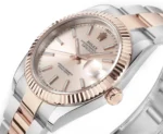 Rolex Datejust 41mm Two-Tone Rose Gold and Stainless Steel Watch - Image 5