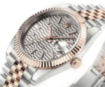 Rolex Datejust 41mm Watch with Platinum Bezel and Grey Dial - Image 5