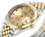 Rolex Datejust 41mm Two-Tone Gold & Steel Watch with Diamond Bezel - Image 5
