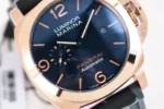 Panerai Luminor Marina Automatic Men’s Watch – Rose Gold Case, Black Dial, Camo Rubber Strap, 45mm - Image 4
