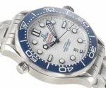 OMEGA Seamaster Planet Ocean 600m Co-Axial Master Chronometer 42mm Diver’s Watch – White Dial, Stainless Steel Bracelet - Image 5