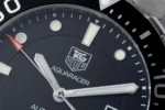 TAR Super Tag Heuer Series Watch – Silver Stainless Steel, Black Dial, Automatic Diver Style, 100m Waterproof - Image 5