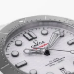 Omega Seamaster 300M White Dial Steel Bracelet - Image 5