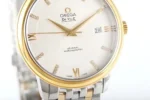 Omega De Ville Prestige Silver Two Tone Watch - Image 5