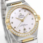 Omega Constellation 29mm White Gold Steel - Image 5