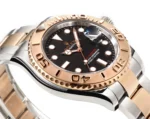 Rolex Yacht-Master 40mm Two-Tone Stainless Steel & 18k Everose Gold with Black Dial Automatic Watch - Image 5