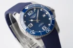 Longines Conquest Blue Dial Rubber Strap - Image 5
