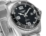 Longines Conquest Black Dial Steel Watch (2) - Image 4