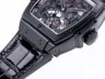 Hublot Masterpiece 906 Black Skeleton Tourbillon Watch with Rose Gold/Platinum Plating - Image 8
