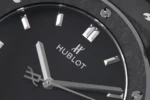 Hublot Classic Fusion Black Ceramic Watch with Alligator Strap – 42mm, Automatic Movement - Image 5