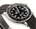 Rolex Yacht-Master 40mm – Black Dial, Stainless Steel Case, Black Rubber Strap - Image 5