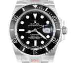 Rolex Submariner Super Clone – Black Dial, Two-Tone Oyster Bracelet - Image 5