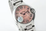 Cartier Ballon Bleu 33mm Pink Dial Steel - Image 5