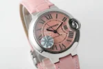 Cartier Ballon Bleu 33 Pink Leather - Image 5