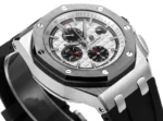 Audemars Piguet Royal Oak Offshore Chronograph Silver Black Rubber - Image 5